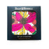 Bean & Bemble Coasters Box Set Round Melamine Wood Vivid Garden Blooms Floral