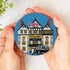 Bean & Bemble Coaster Melamine Wooden London Souvenir - Liberty London