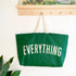 Alphabet Bags Everything - Forest Green REALLY Big Bag