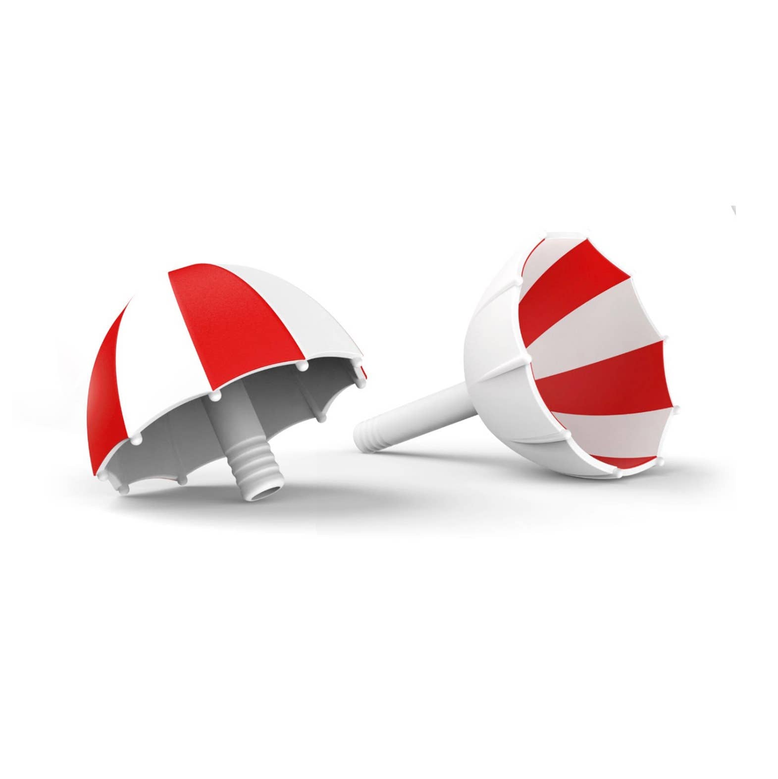 Fox Run Pund'it Funbrella, 3.5" Silicone Umbrella Themed Funnel