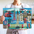 Bean & Bemble London Cityscape Glass Worktop Saver: Smooth Glass