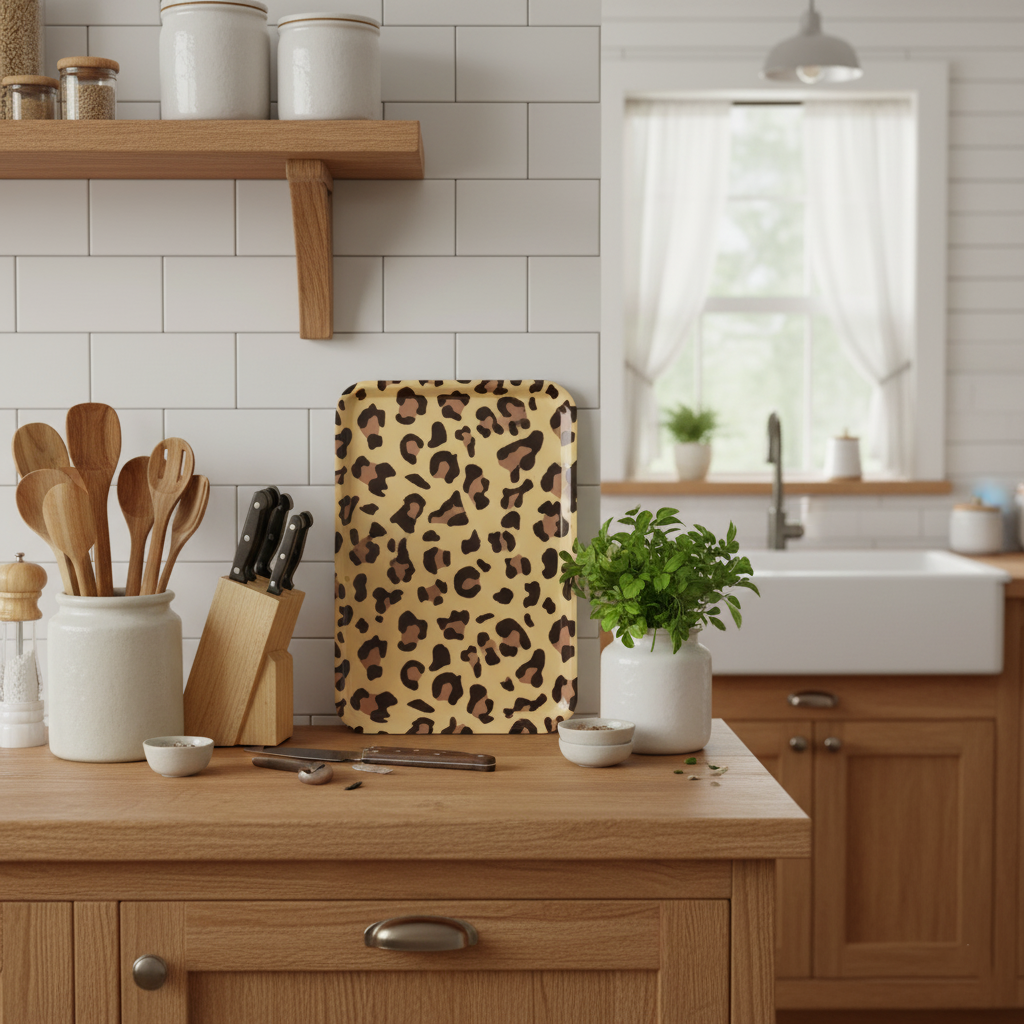 Coco & Co Classic Leopard Platter