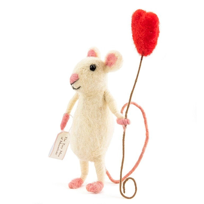 Sew Heart Felt Happy Heart Balloon Mouse