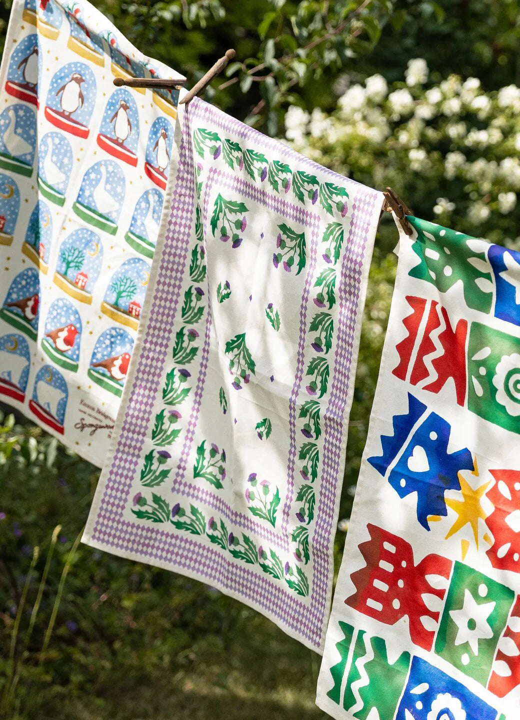 Emma Bridgewater New Thistle Tea Towel