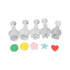 Cake Star Mini Plunger Cutter Set - 5 pieces