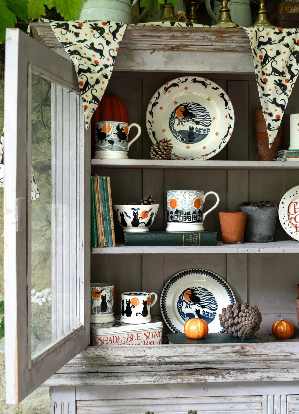 Emma Bridgewater New The Wise Witches Black Cats Small Mug