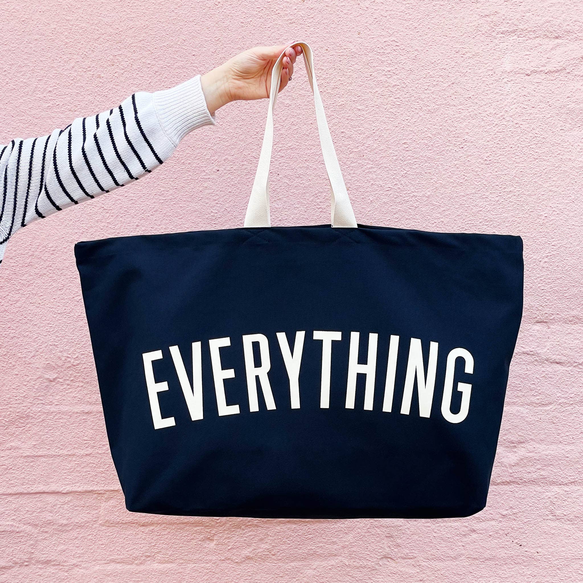 Alphabet Bags Everything - Midnight Blue REALLY Big Bag