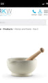Milton Brooks Mortar and Pestle (Available in 6 sizes)