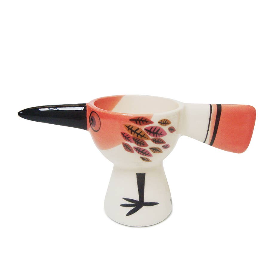 Hannah Turner Red Bird Egg Cup