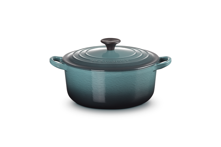 Le Creuset Classic Cast Iron Casserole New Ocean Round 20cm