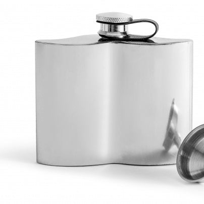 Sagaform Club Mustach hipflask