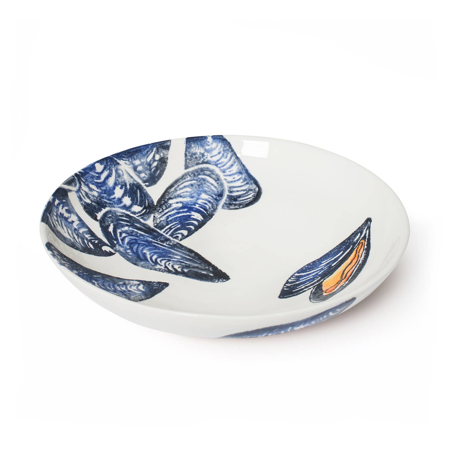 Creatures Mussel Supper Bowl | Ocean Animal | Blue Tableware