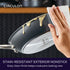 Circulon ScratchDefense Extreme Non-Stick Wok & Helper Handle - 34cm