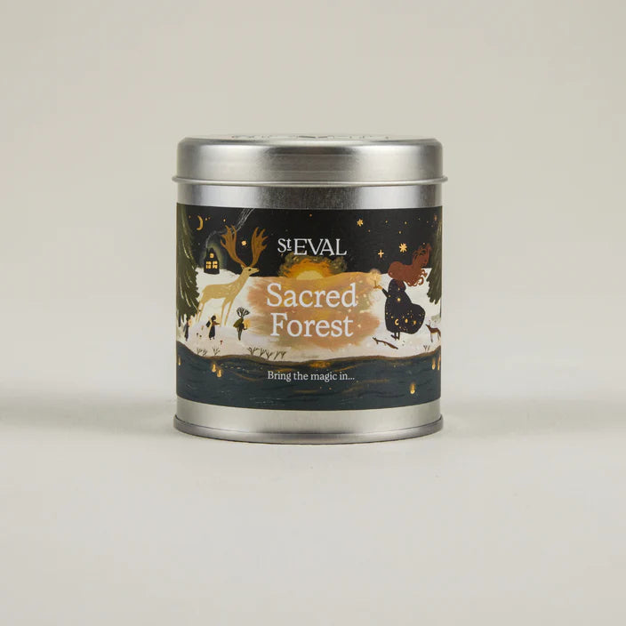 St Eval New Sacred Forest, Christmas Scented Tin Candle