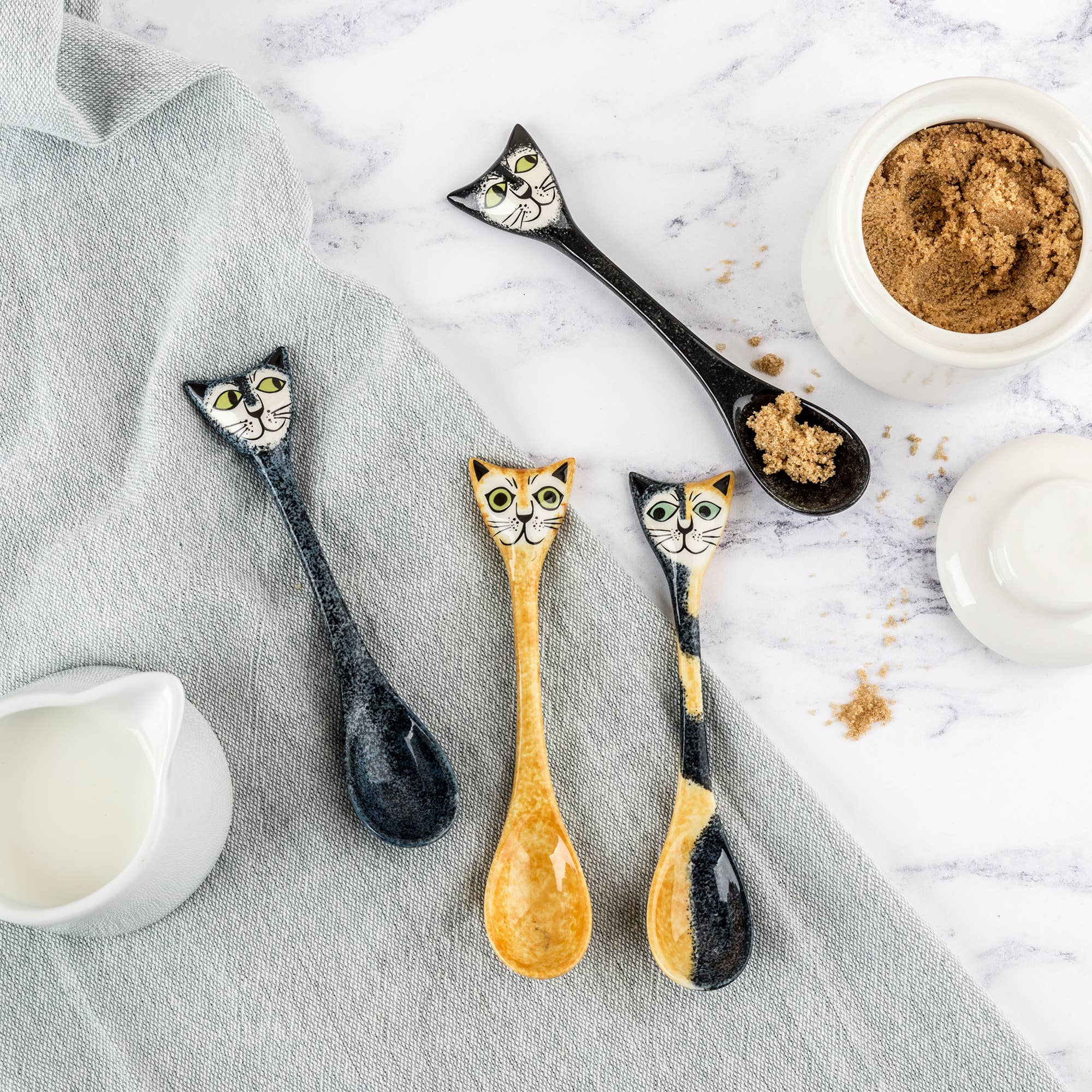 Hannah Turner Cat Spoons