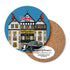 Bean & Bemble Coaster Melamine Wooden London Souvenir - Liberty London