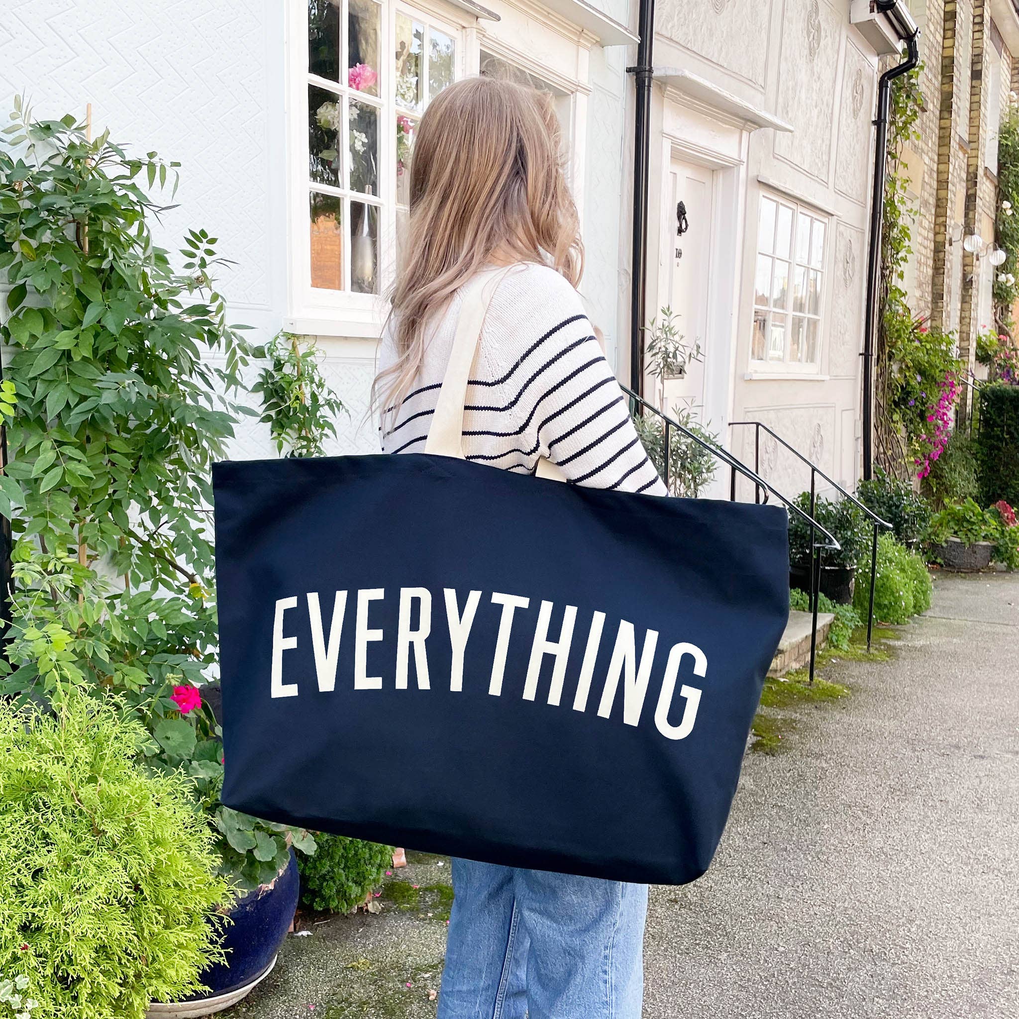 Alphabet Bags Everything - Midnight Blue REALLY Big Bag