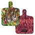 Bean & Bemble Cheese Board Double Sided Melamine Mini Wild Cat Tiger Jungle Floral Animal Print