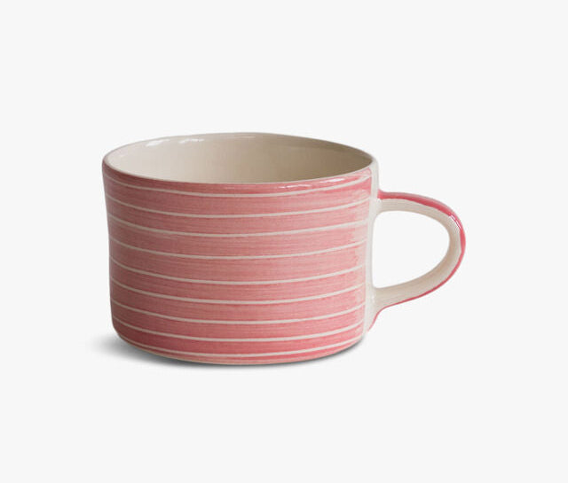 Musango Mugs Sgraffito Stripe (Available in 10 Colours)
