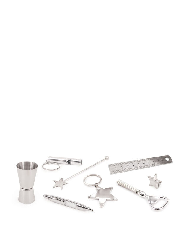 Heart & Soul Christmas Crackers - Frosty Silver (6pcs)