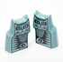 Hornsea Cat Cruet Set - Teal