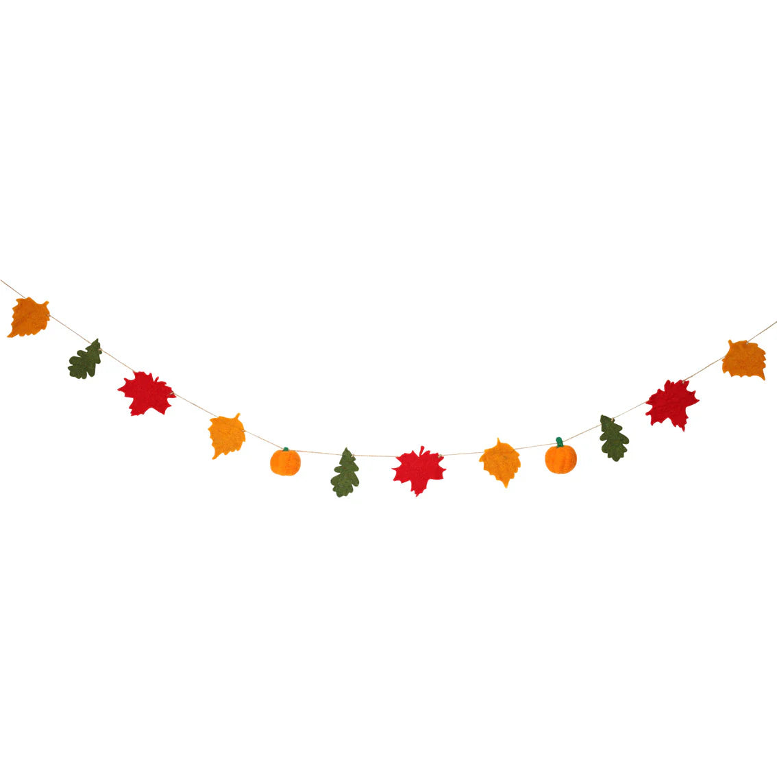 Talking Tables New Autumn Hues Felt Garland - 2m