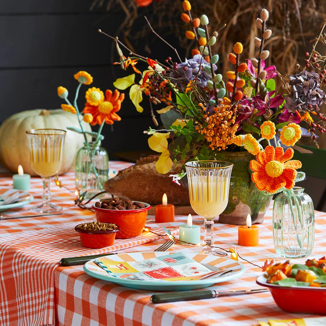 Talking Tables New Flameless LED Tealight Candle - Orange