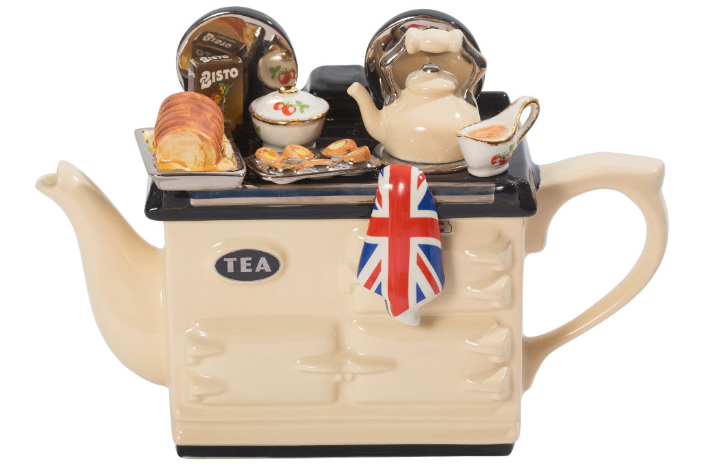 British Sunday Lunch Large Aga Style Teapot 46 Fl.Oz. (Available in 5 Colours)