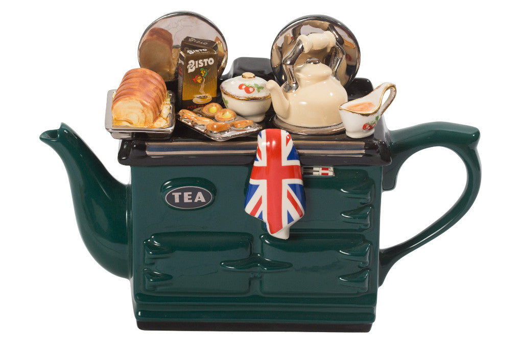 British Sunday Lunch Large Aga Style Teapot 46 Fl.Oz. (Available in 5 Colours)