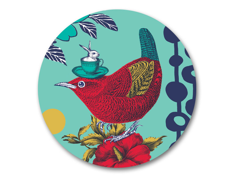 Repeat Repeat Arcadia Coaster Wren