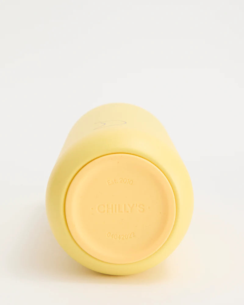 Chilly's Yellow Pollen Water Bottle 350ml