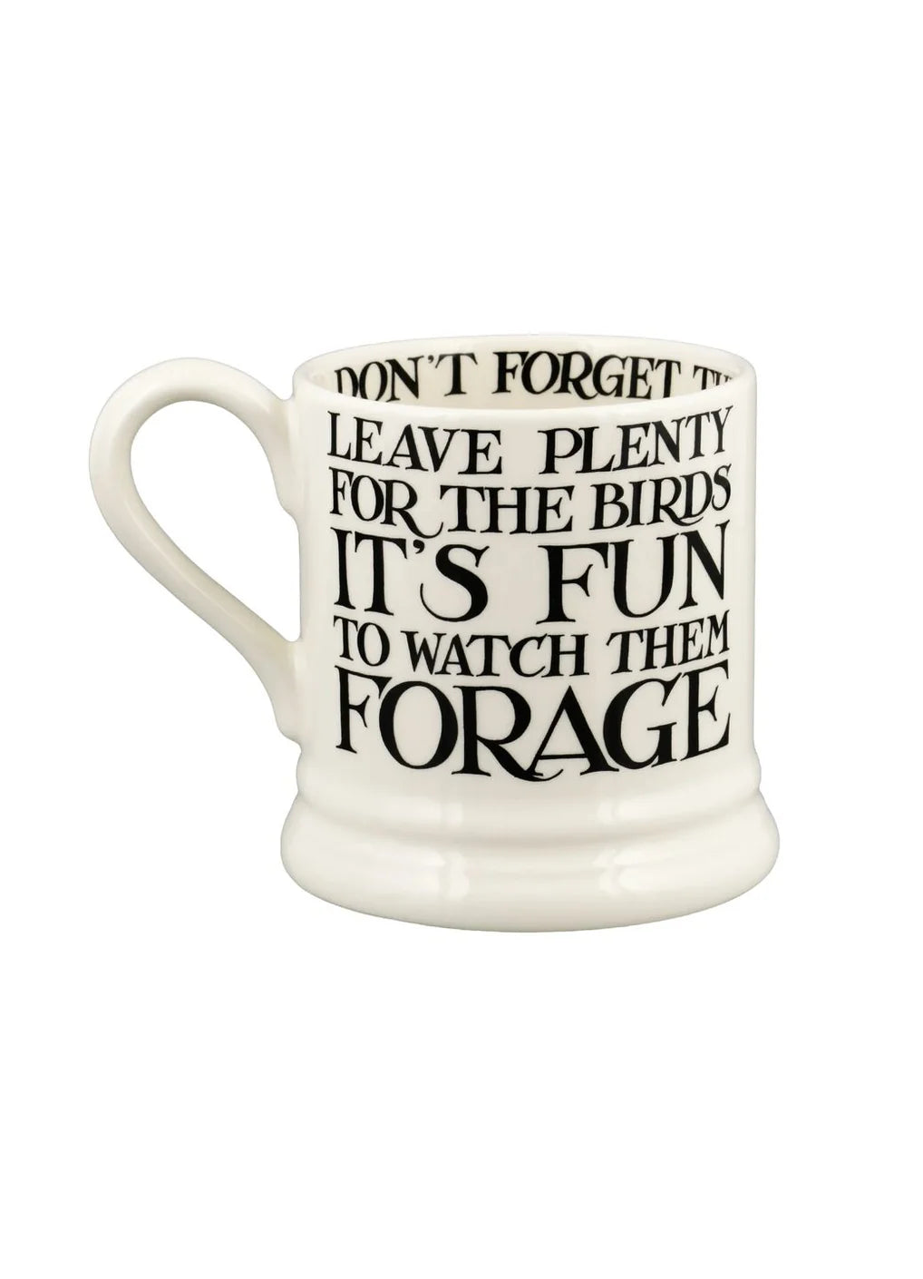 Emma Bridgewater New Black Toast Blackberry 1/2 Pint Mug