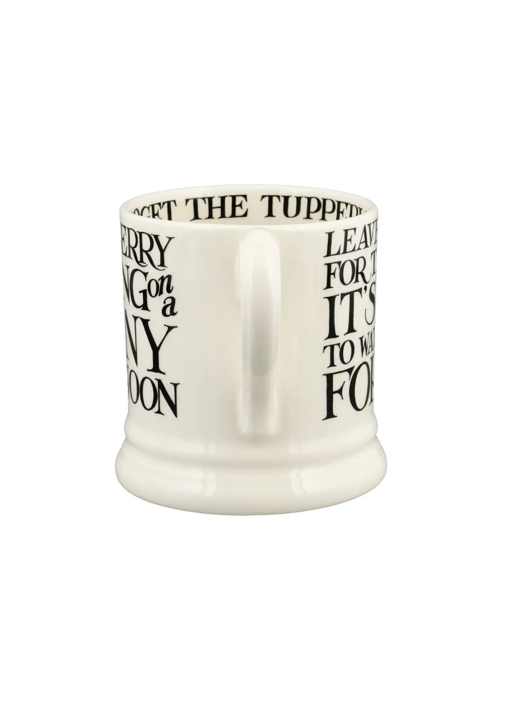 Emma Bridgewater New Black Toast Blackberry 1/2 Pint Mug