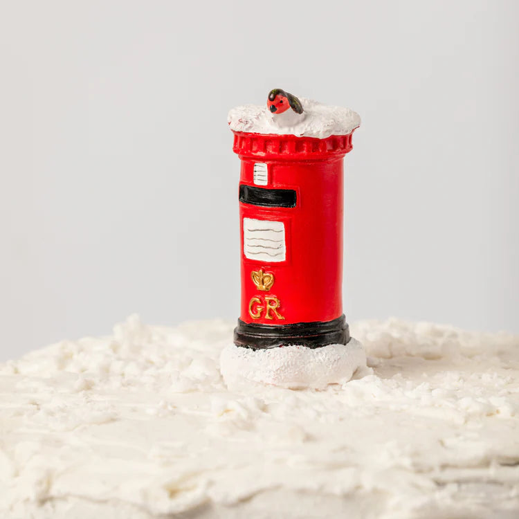 Post Box Resin Cake Toppers