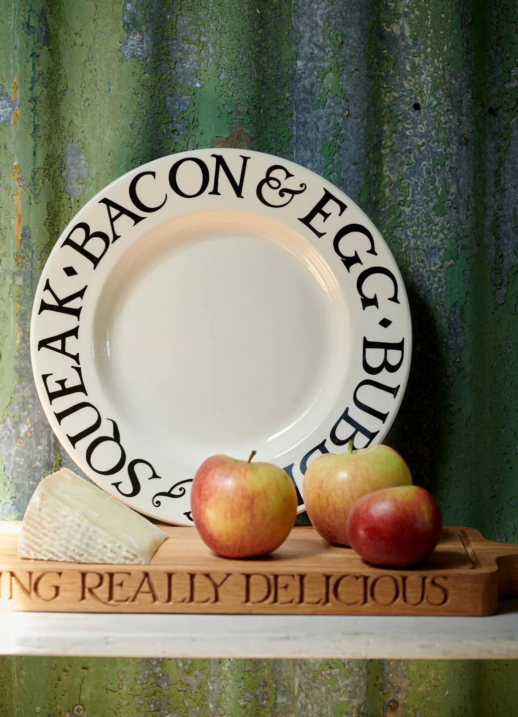 Emma Bridgewater Black Toast Bacon & Egg 10 1/2" Plate