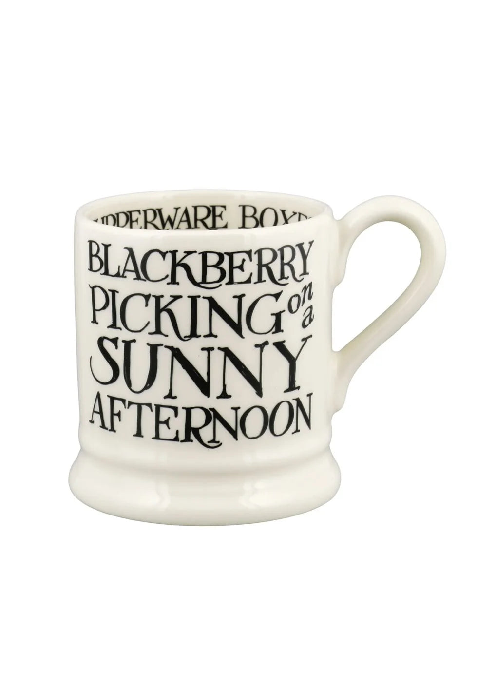 Emma Bridgewater New Black Toast Blackberry 1/2 Pint Mug