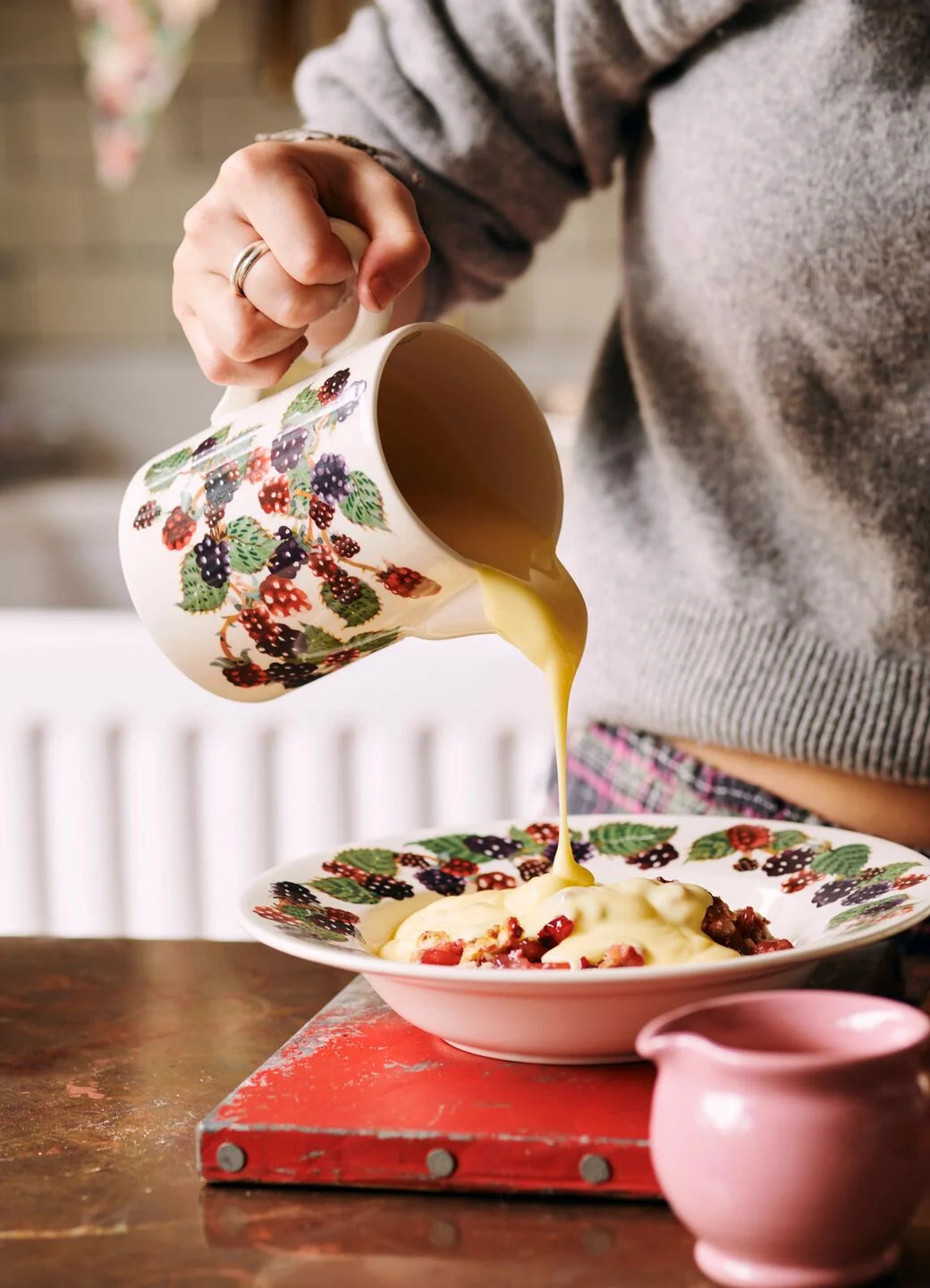 Emma Bridgewater New Blackberry Medium Straight Jug