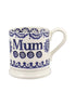 Emma Bridgewater NEW Blue Hen & Border Mum 1/2 Pint Mug