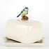 Quail Blue Tit Butter Dish