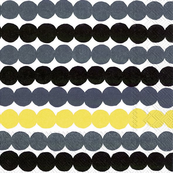 RÄSYMATTO Yellow Cocktail Napkins