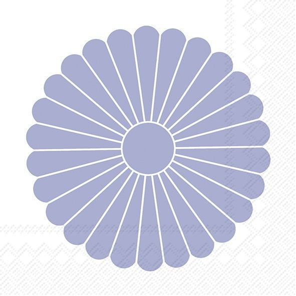 FLEUR (V&B) Blue Cocktail Napkins
