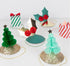 Meri Meri Mixed Christmas Party Hats (x 6)