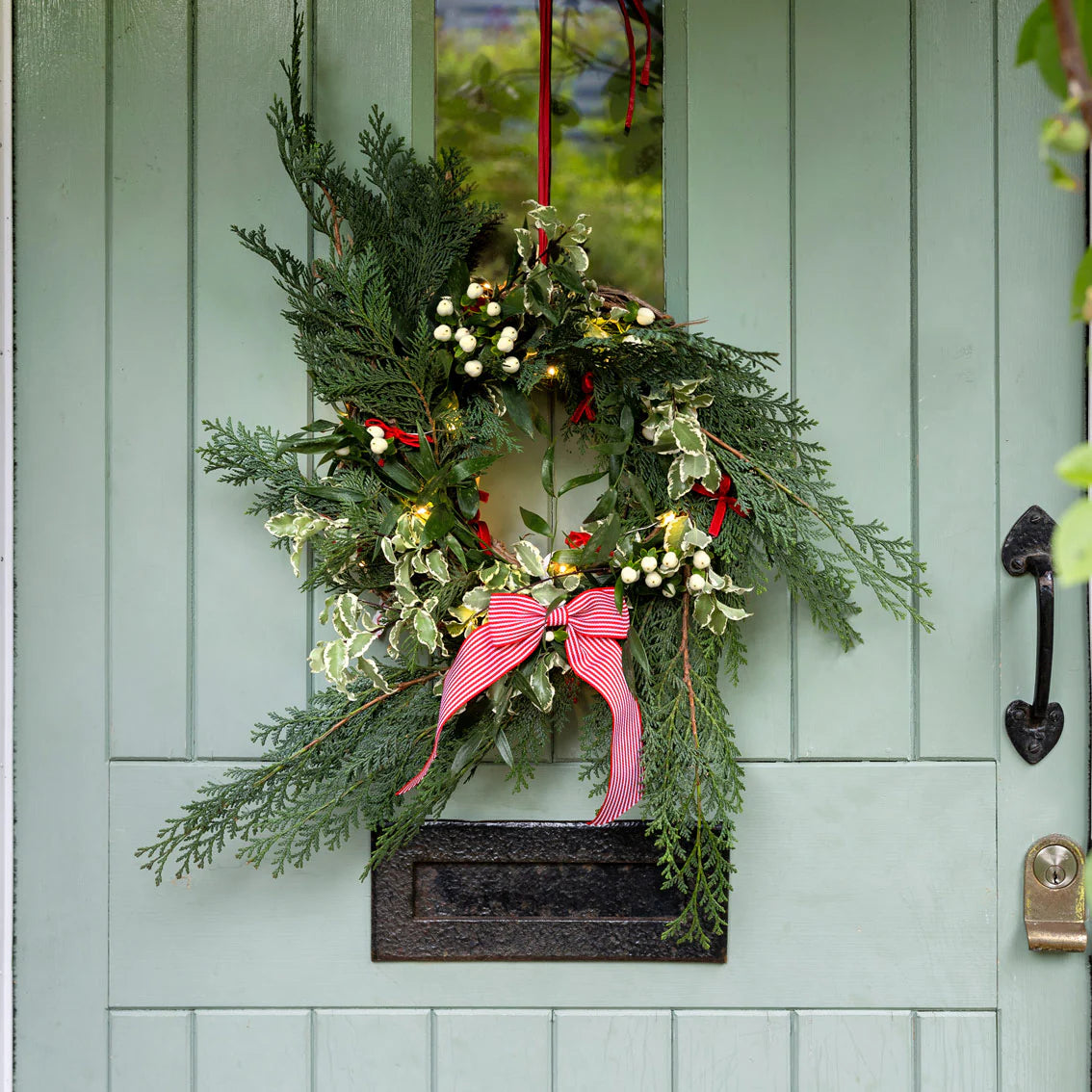 Talking Tables Red & White Stripe Decorative Bow