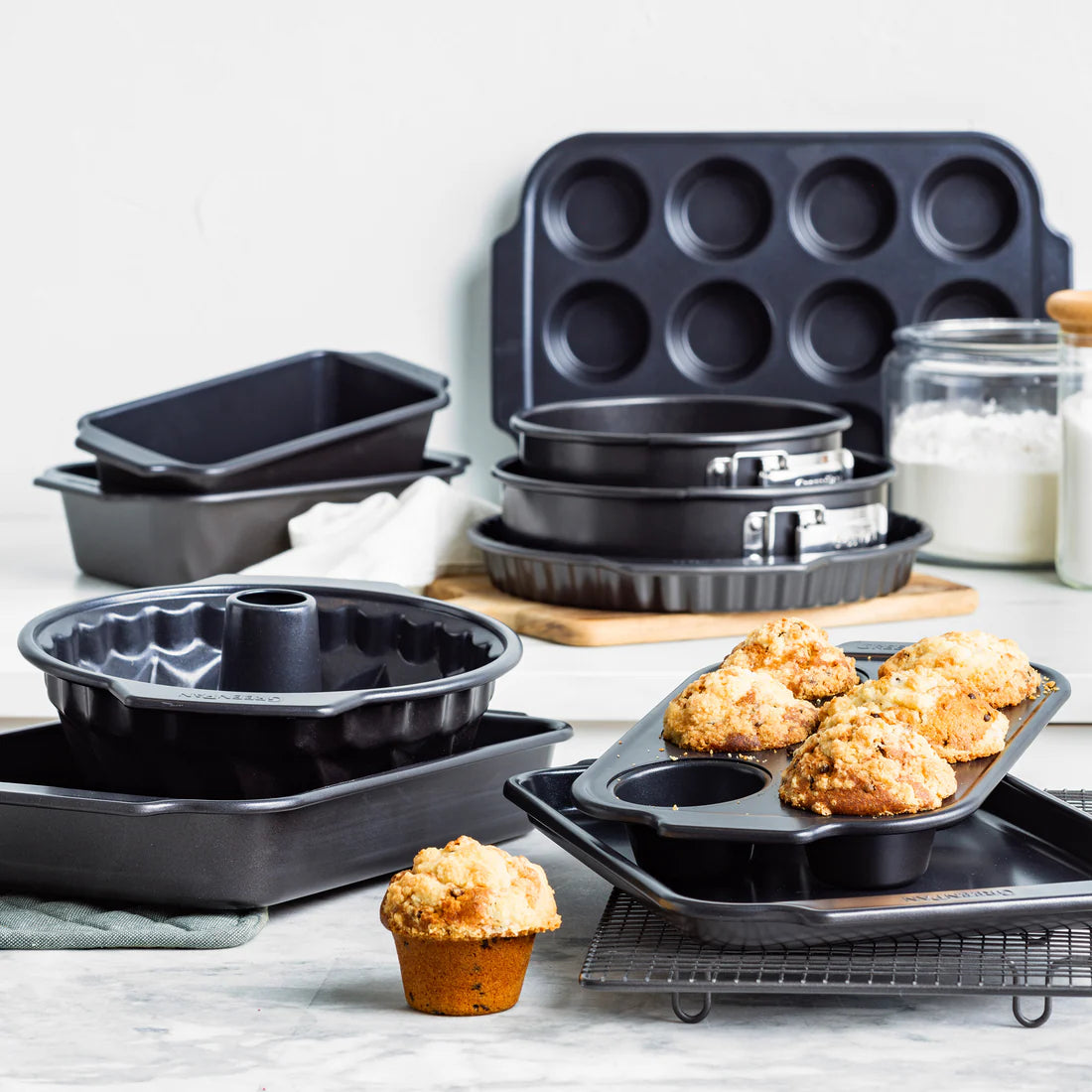 GreenPan Bistro Muffin Pan 6pcs