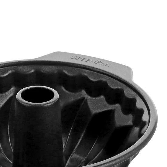 Greenpan Black Ceramic Bundt Pan 24cm
