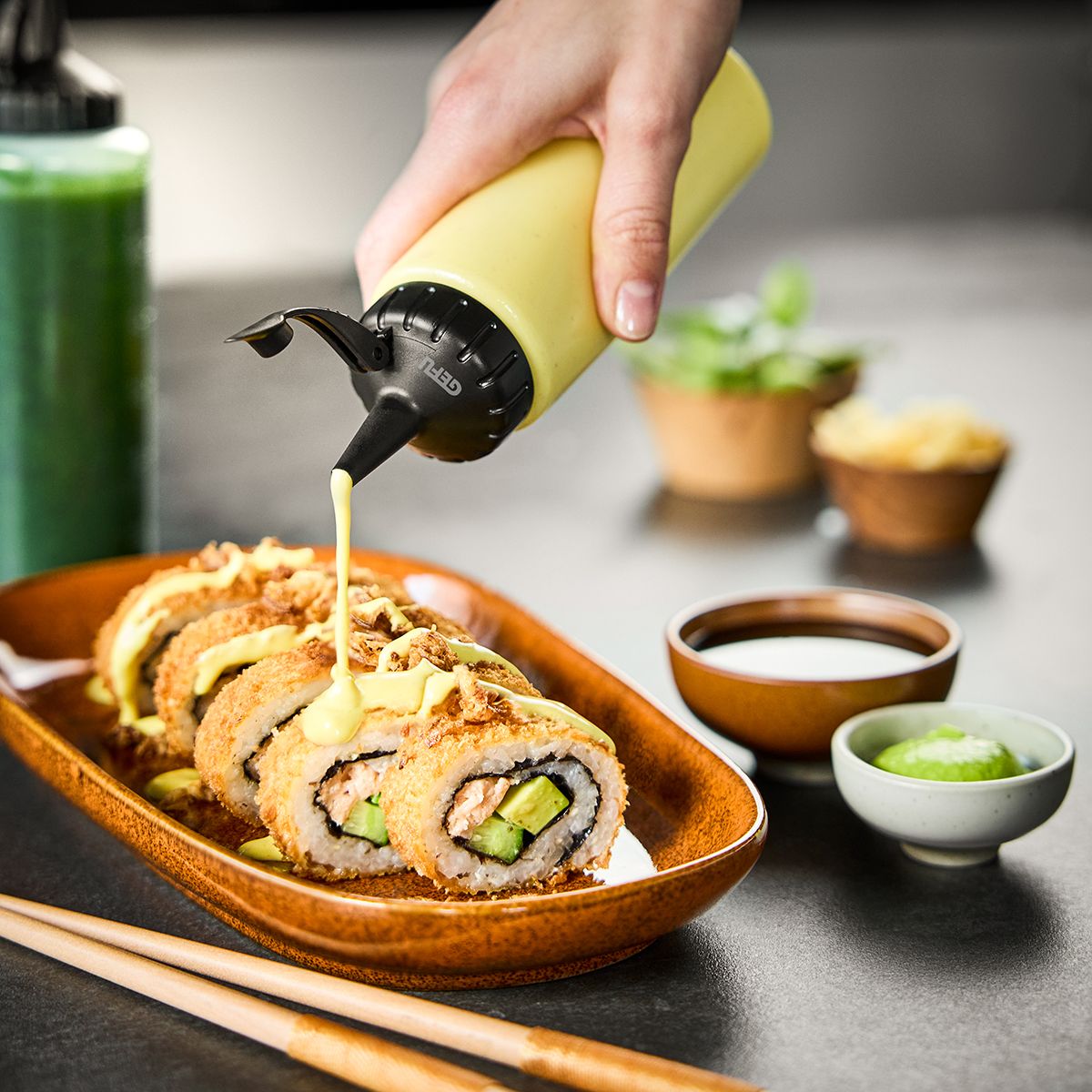 Gefu Dosing bottle FLEXI-FILL, 350 ml