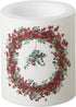 BERRY WREATH Cream Lantern Candle