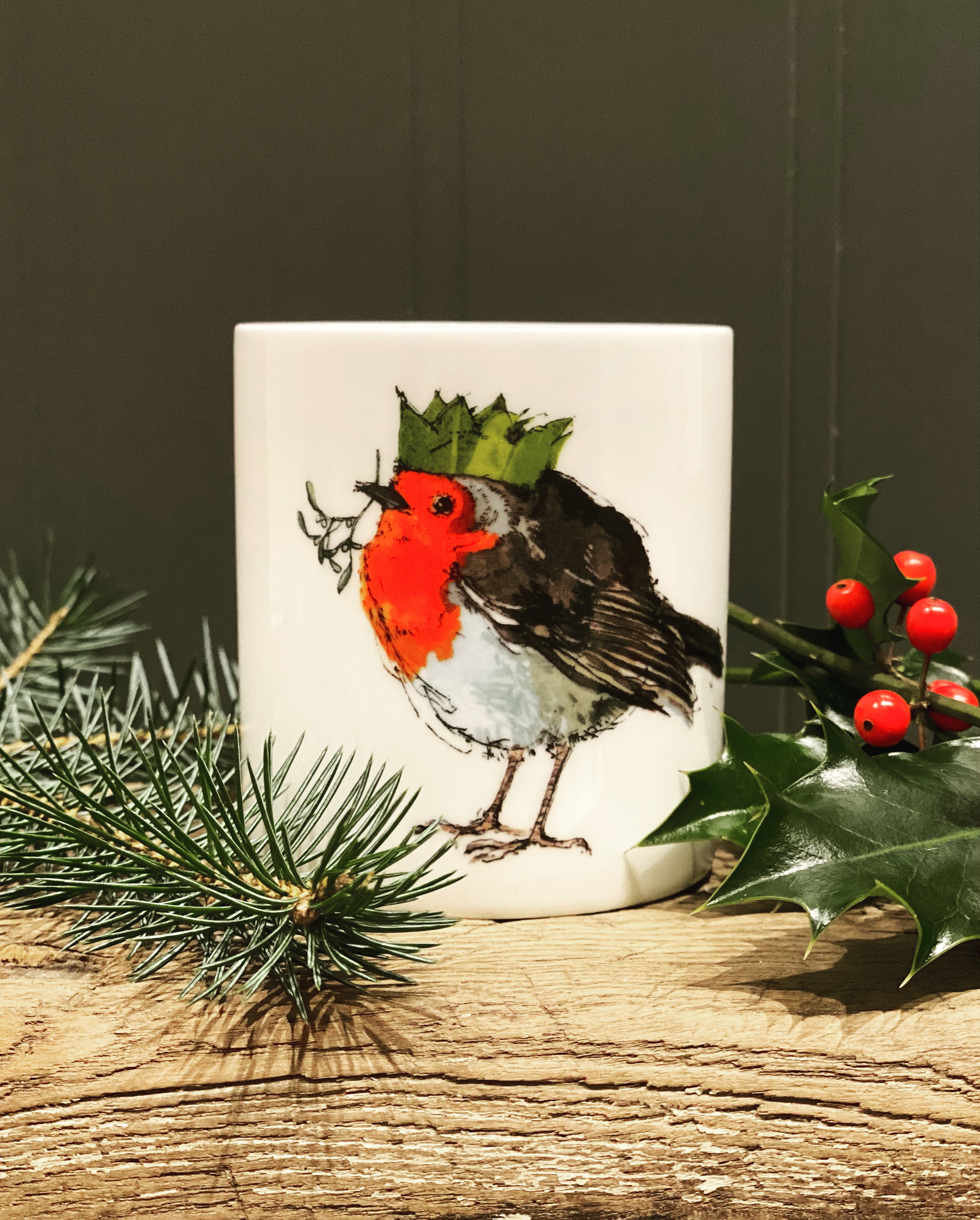 Mclaggan Robin Christmas Winter Spice Candle