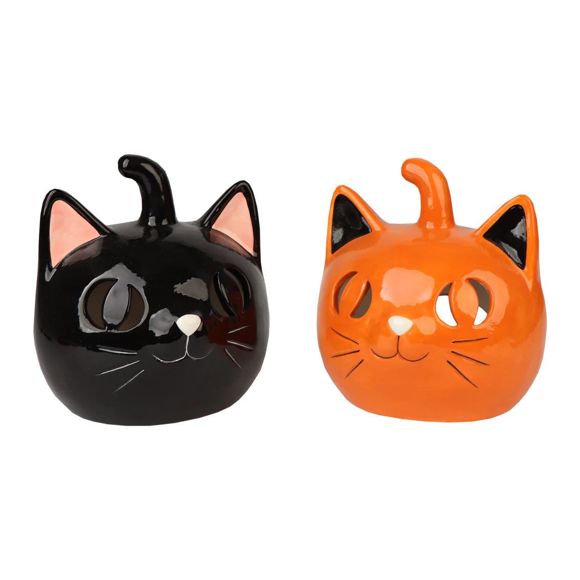 Talking Tables New Calamity A Pair of Coco Ceramic Cats - 15cm each