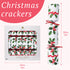 Talking Tables Holly White Christmas Crackers - 6 Pack